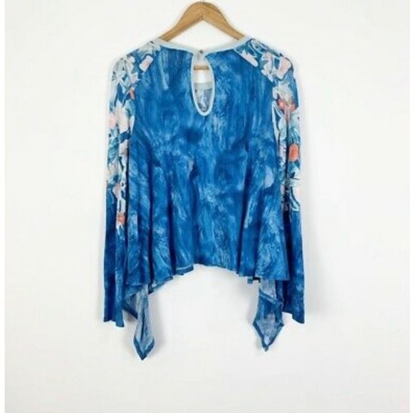 Anthropologie Blue Meadow Rue Top -- Medium - Picture 3 of 7